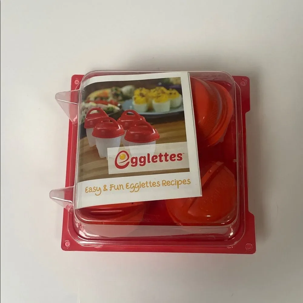 Egglettes Egglettes Hard Boiled Egg Cooker Set w/ Recipe Book
